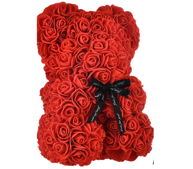 Rosas en Forma de Osito