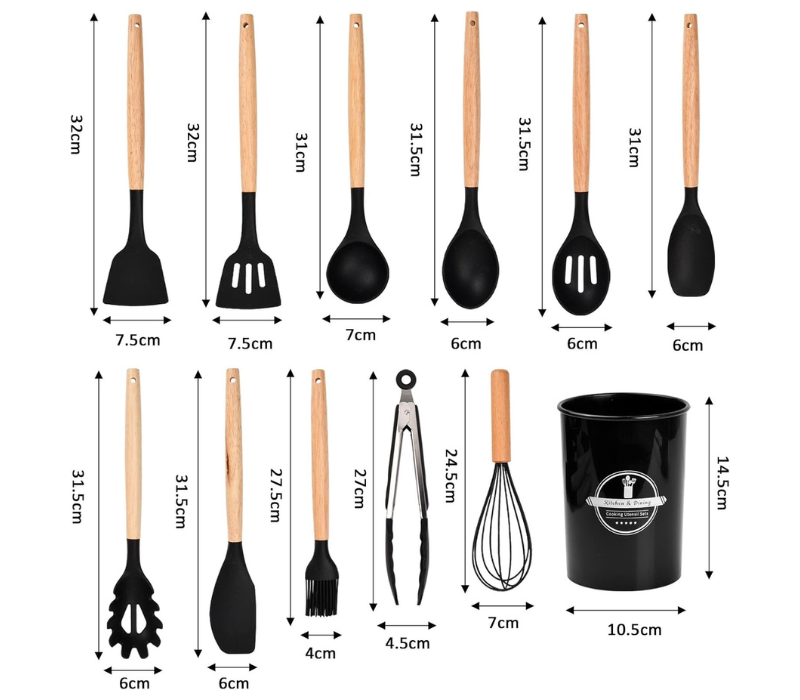 SET DE UTENSILIO DE COCINA