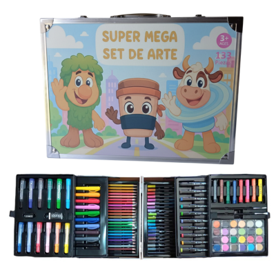 Set de Arte Metálico | PREMIUM de 133 piezas