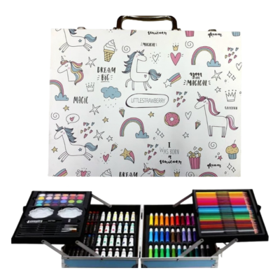 Set de Arte Metálico | PREMIUM de 145 piezas