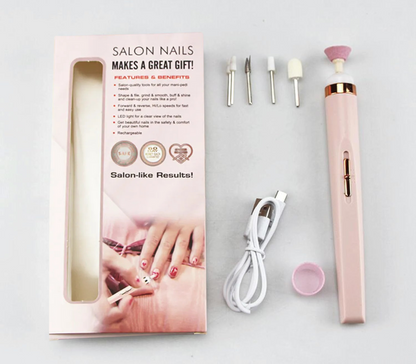 Pulidor de uñas eléctrico