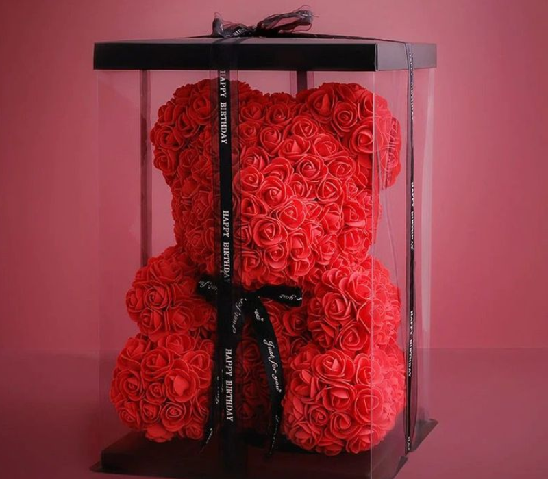 Rosas en Forma de Osito