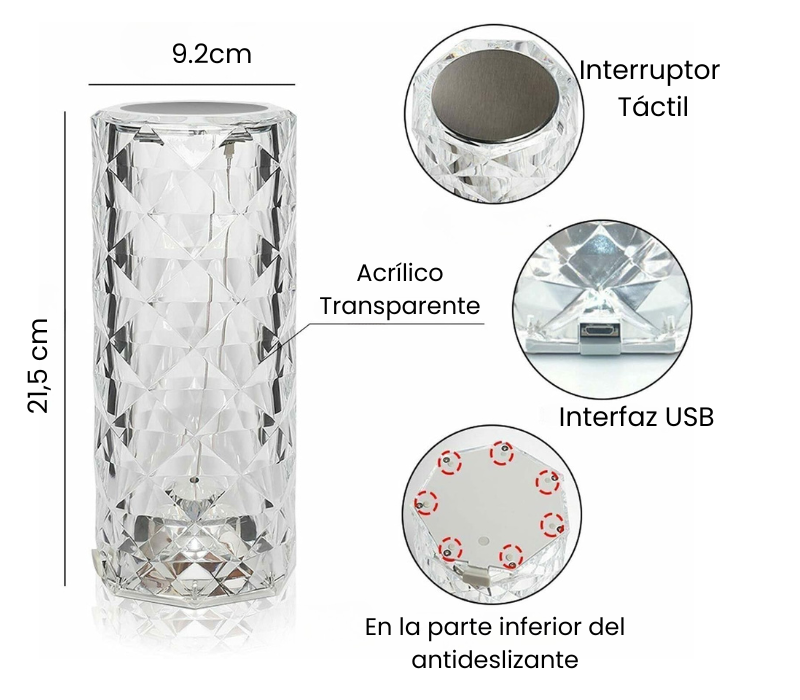 Lámpara de Cristal