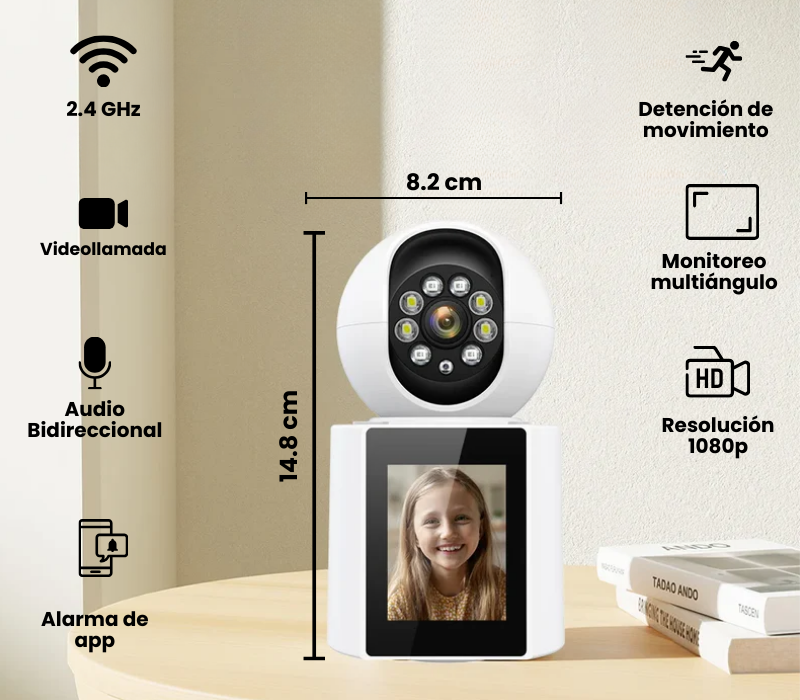 Cámara Inteligente con Videollamadas