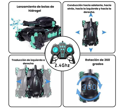 TANQUE CON HIDROGEL