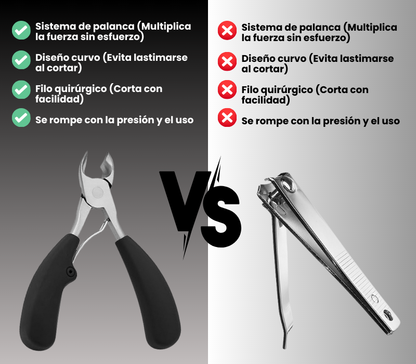 Cortador de Uñas Gruesas de Grado Médico