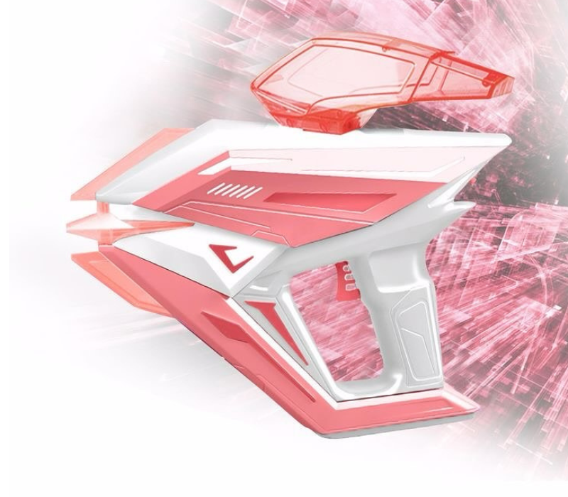 Ametralladora de hidrogel futurista