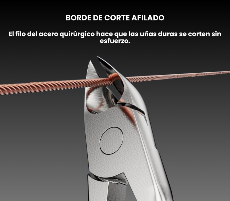 Cortador de Uñas Gruesas de Grado Médico