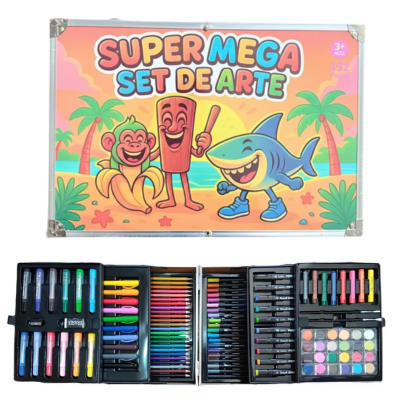 Set de Arte Metálico | PREMIUM de 133 piezas