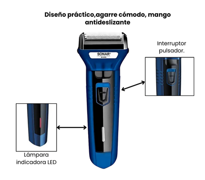 Maquina para Hombre 3 en 1