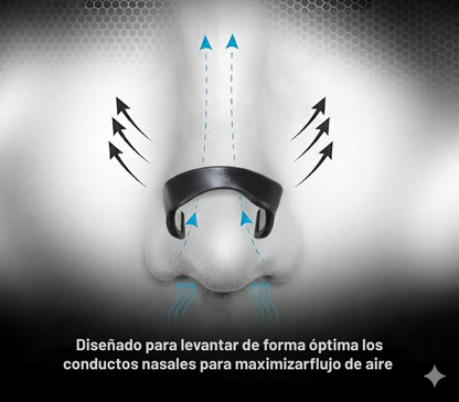 Expandidor de fosas nasales para entrenar.