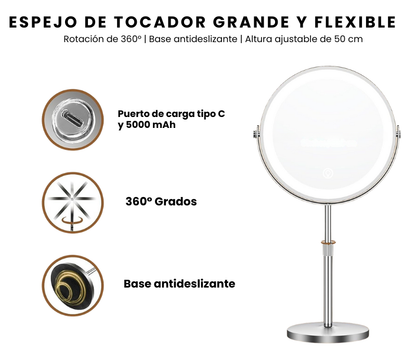 Espejo para maquillaje de ojos